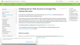 
                            2. Enabling Server-Side Access to Google Play Games Services | Play ...