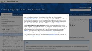 
                            10. Enabling single sign-on and basic authentication - IBM