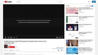 
                            7. Enabling Social Login [#12] AngularJS Authentication: Secure Your ...