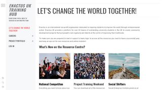 
                            7. Enactus UK Resource Centre – Everything you'll need to succeed as ...