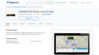 
                            7. ENAiKOON fleet-control-web Reviews and Pricing - 2019 - Capterra