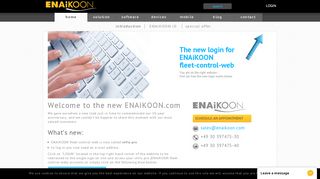 
                            5. ENAiKOON - professional telematics – einführung