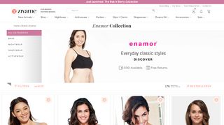 
                            7. Enamor - Buy Enamor Women's Bra Online in India | Zivame.com