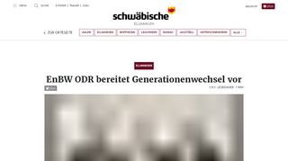 
                            13. EnBW ODR bereitet Generationenwechsel vor - Schwäbische Zeitung