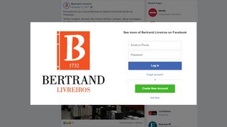 
                            10. Encerramento da Livraria Bertrand na... - Bertrand Livreiros | Facebook