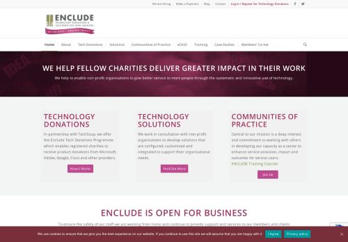 
                            8. Enclude | Technology Donations & Solutions for Irish Charities