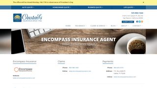 
                            4. Encompass Insurance Agent in CA | Onstad's Insurance Agency in ...