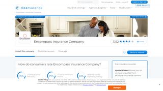 
                            6. Encompass Insurance Company Reviews & Ratings 2019 ...