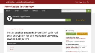
                            6. Encrypt Your University-Owned Laptop or Desktop with McAfee Full ...
