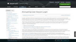 
                            3. Encrypting User Session Login | Jaspersoft Community