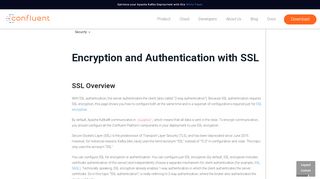 
                            3. Encryption and Authentication with SSL — Confluent Platform