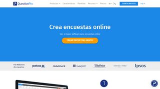 
                            1. Encuestas online gratis con QuestionPro. ¡Crea la tuya ahora!