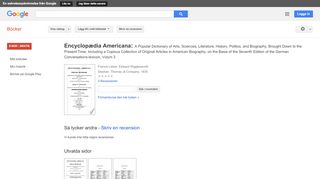 
                            13. Encyclopædia Americana: A Popular Dictionary of Arts, Sciences, ...