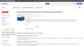 
                            9. Encyclopedia of Information Science and Technology, First Edition