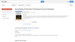
                            8. Encyclopedia of Information Technology Curriculum Integration