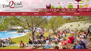 
                            6. End 2 End Festival - Sept 14th 2019 - 10am to 5pm