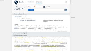 
                            7. end launch - German translation – Linguee