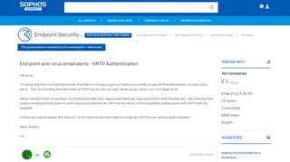 
                            10. End point anti-virus email alerts - SMTP Authentication - Sophos ...