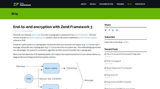 
                            3. End-to-end encryption with Zend Framework 3 - Blog - Zend Framework