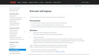 
                            7. End-user self signup - Xively Developer Centre