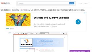 
                            7. Endereço: (Mozilla Firefox ou Google Chrome ... - DocPlayer.com.br