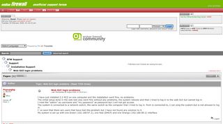 
                            7. ENDIAN Firewall - Web GUI login problems - EFW Support