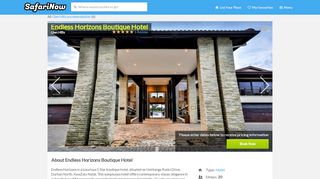 
                            9. Endless Horizons Boutique Hotel - SafariNow