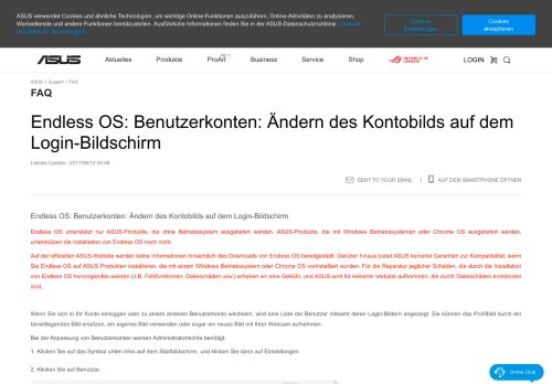 
                            9. Endless OS: Benutzerkonten: Ändern des Kontobilds auf dem Login ...