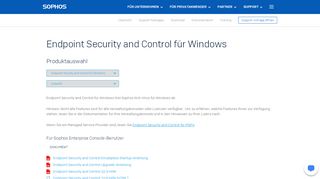 
                            8. Endpoint Security and Control für Windows - Dokumentation - Sophos ...