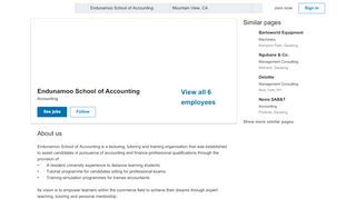 
                            5. Endunamoo School of Accounting | LinkedIn