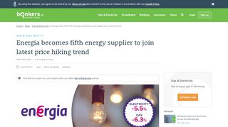 
                            13. Energia becomes fifth energy supplier to join latest price hiking trend ...