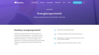 
                            7. Energiaraportointi - EnerKey