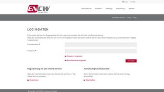 
                            1. Energie Calw - Online-Portal