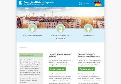 
                            6. Energie-Effizienz-Experten (EEE) IFrames | Expertensuche |