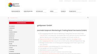 
                            7. energieanbieterinformation.de | goldpower GmbH