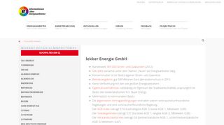 
                            10. energieanbieterinformation.de | lekker Energie GmbH