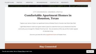 
                            12. Energy Corridor Houston Apartments | Walden Pond and the Gables