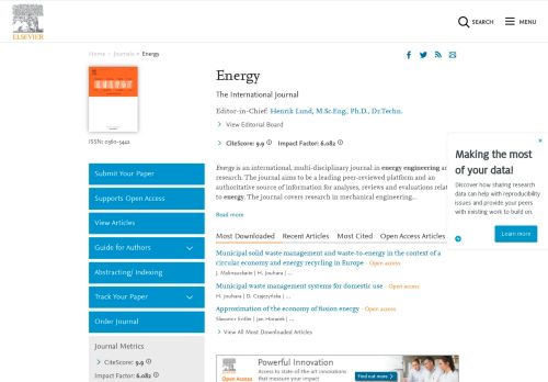 
                            1. Energy - Journal - Elsevier