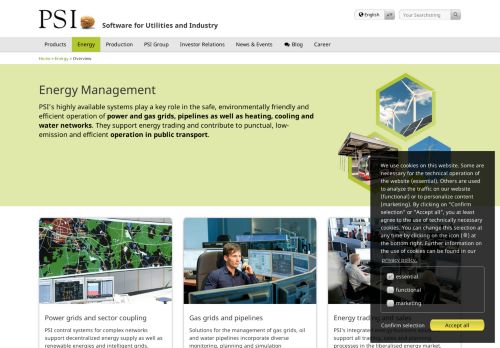 
                            9. Energy Management Overview | PSI Software AG