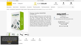 
                            9. Energy monitor SMAPPEE - Alma Solar® Nr. 1 of online solar panels