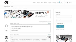 
                            12. Enfold support login - Support | Kriesi.at - Premium WordPress Themes