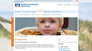 
                            12. Engagement - Raiffeisen-Volksbank Fresena eG