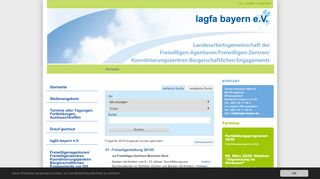 
                            6. Engagementbörse: lagfa bayern e.V.