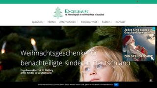 
                            2. Engelbaum | Weihnachtsgeschenke für benachteiligte Kinder