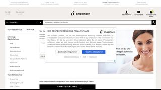 
                            3. engelhorn - Kundenservice