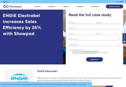 
                            13. ENGIE Electrabel – Showpad