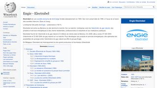 
                            13. Engie - Electrabel — Wikipédia