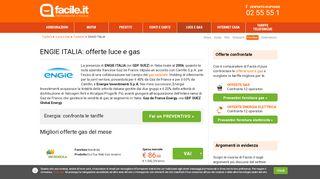 
                            12. ENGIE ITALIA: tariffe gas e luce ex GDF Suez | Facile.it