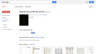 
                            11. Engineering and Mining Journal