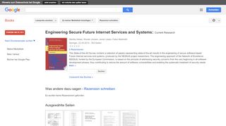 
                            9. Engineering Secure Future Internet Services and Systems: Current ...